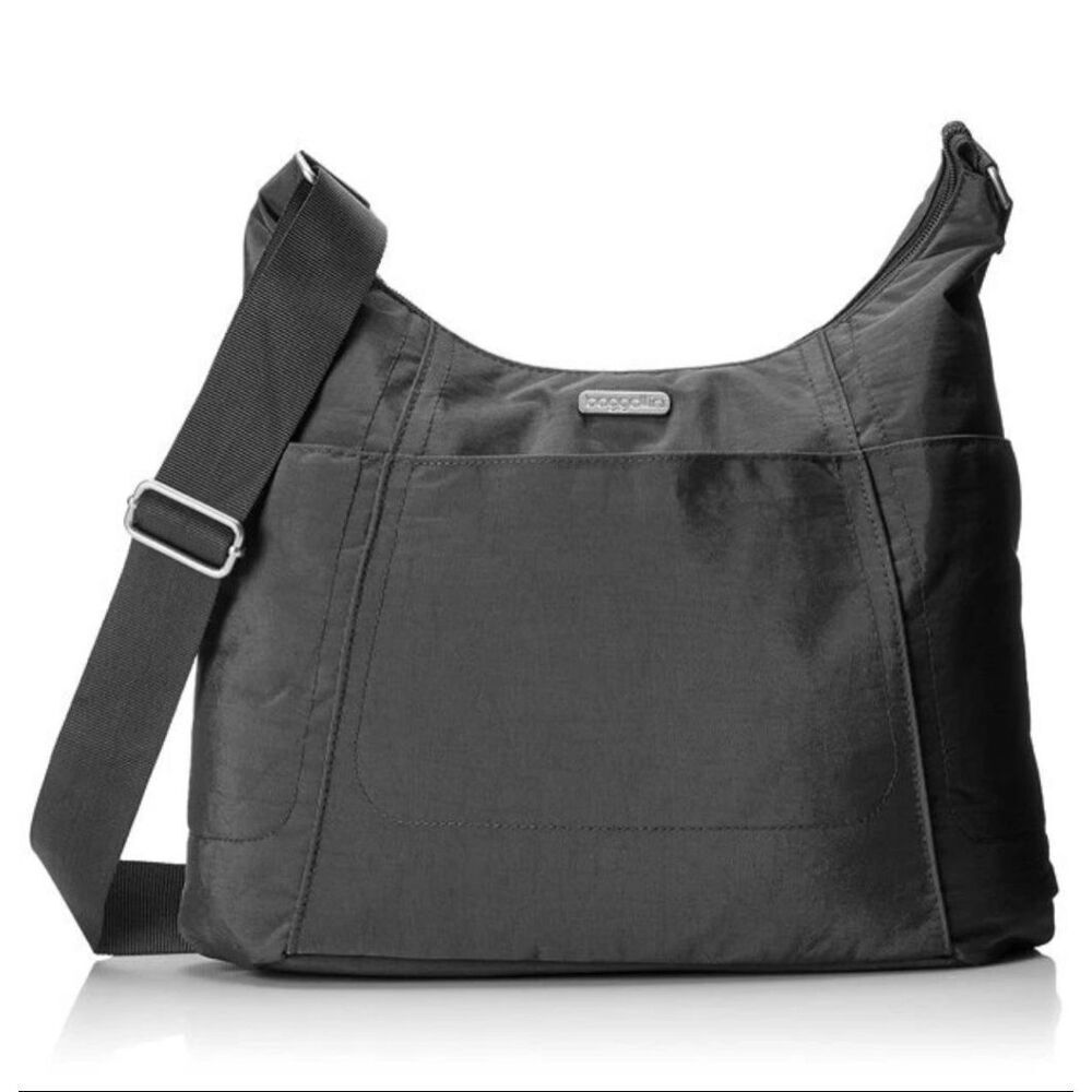 BAGGALINI Gray Tote Bag